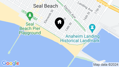 Map of 1308 Ocean Avenue, Seal Beach CA, 90740