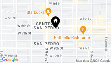 Map of 640 W 7th Street, San Pedro CA, 90731