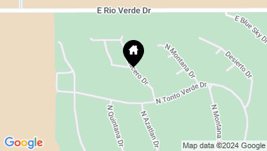 Map of 27820 N LUCERO Drive, Rio Verde AZ, 85263