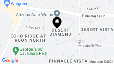 Map of 11228 E GREYTHORN Drive, Scottsdale AZ, 85262