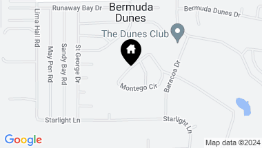 Map of 78741 Montego Circle, Bermuda Dunes CA, 92203