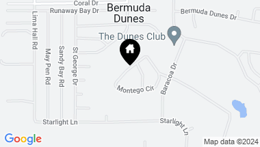 Map of 78761 Montego Circle, Bermuda Dunes CA, 92203