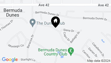 Map of 42465 Adams Street, Bermuda Dunes CA, 92203