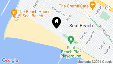 Map of 610 Ocean Avenue, Seal Beach CA, 90740