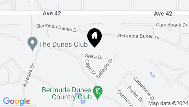 Map of 79330 Siena Drive, Bermuda Dunes CA, 92203