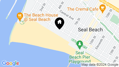 Map of 546 Ocean Avenue, Seal Beach CA, 90740
