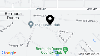Map of 42414 Adams Street, Bermuda Dunes CA, 92203