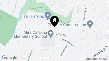 Map of 3234 Parkhurst Drive, Rancho Palos Verdes CA, 90275