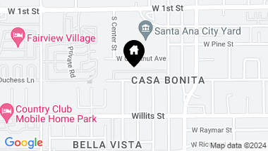 Map of 2101 W Myrtle Street A, Santa Ana CA, 92703