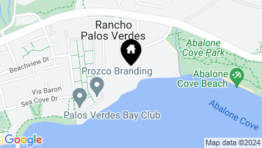 Map of 32 Seacove Drive, Rancho Palos Verdes CA, 90275