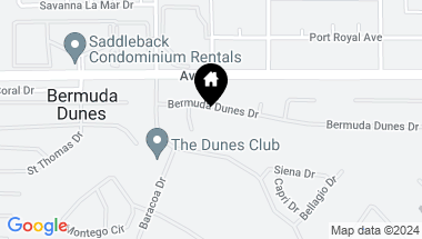 Map of 79115 Bermuda Dunes Drive, Bermuda Dunes CA, 92203