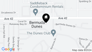Map of 78941 Runaway Bay Drive, Bermuda Dunes CA, 92203
