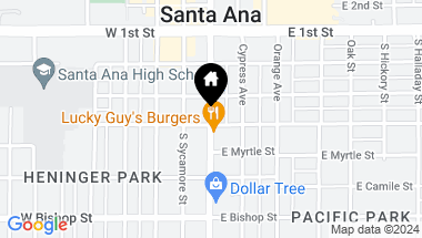 Map of 320 S Main Street, Santa Ana CA, 92701