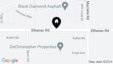 Map of 0 Ethanac Road, Menifee CA, 92585