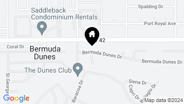 Map of 79030 Bermuda Dunes Drive Drive, Bermuda Dunes CA, 92203