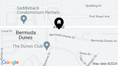 Map of 79100 Bermuda Dunes Drive, Bermuda Dunes CA, 92203