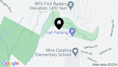Map of 3640 Greve Drive, Rancho Palos Verdes CA, 90275