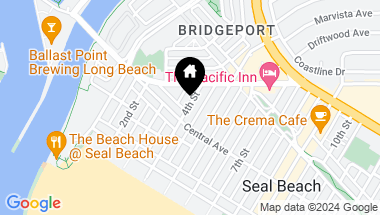 Map of 214 4th St Street, Seal Beach CA, 90740