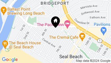 Map of 244 5th Street, Seal Beach CA, 90740