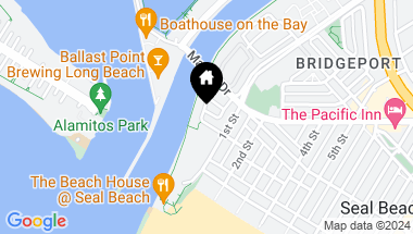 Map of 10 Ocean Place, Seal Beach CA, 90740