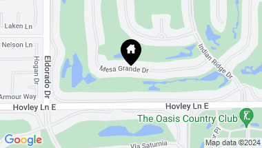 Map of 883 Mesa Grande Drive, Palm Desert CA, 92211