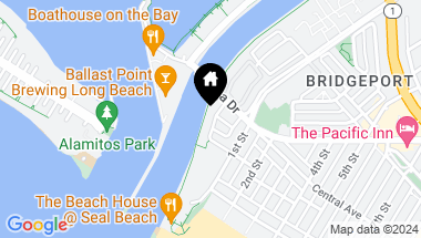 Map of 205 Ocean Place, Seal Beach CA, 90740