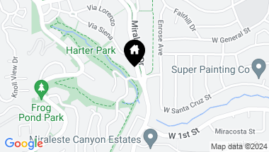 Map of 4325 Miraleste Drive, Rancho Palos Verdes CA, 90275