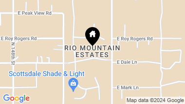 Map of 15130 E MONUMENT Road # 52, Scottsdale AZ, 85262