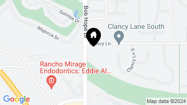 Map of 72033 Clancy Lane, Rancho Mirage CA, 92270