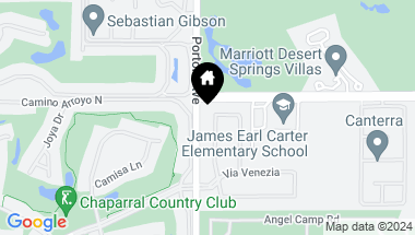 Map of 41539 Via Aregio, Palm Desert CA, 92260