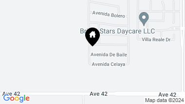 Map of 81542 Avenida De Baile, Indio CA, 92203