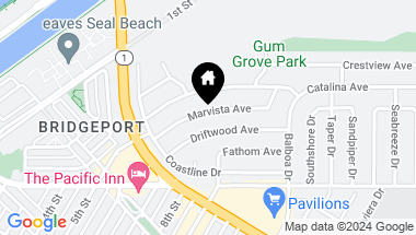 Map of 860 Marvista Avenue, Seal Beach CA, 90740