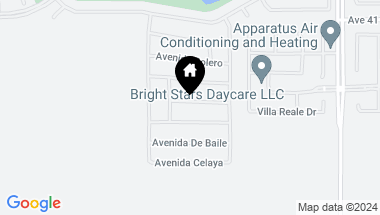 Map of 81631 Avenida Alturas, Indio CA, 92203