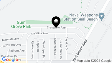 Map of 1601 Catalina Avenue, Seal Beach CA, 90740