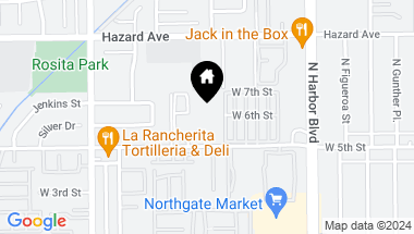 Map of 4109 W 5th Street 23, Santa Ana CA, 92703