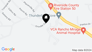 Map of 12 EVENING STAR Drive, Rancho Mirage CA, 92270