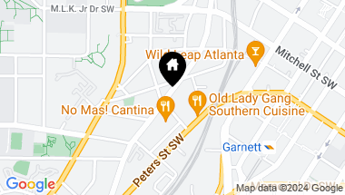 Map of 150 Walker Street SW Unit 5, Atlanta GA, 30313