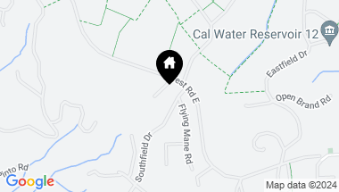 Map of 1 Southfield Drive, Rolling Hills CA, 90274