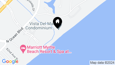 Map of 122 Vista Del Mar Ln. Unit: 2-602, Myrtle Beach SC, 29572