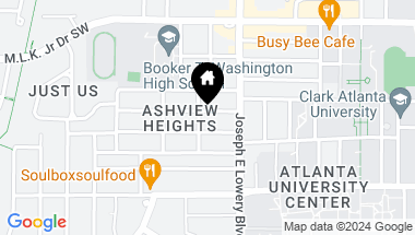 Map of 956 Palmetto Avenue SW, Atlanta GA, 30314