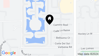 Map of 37 Camino Real, Rancho Mirage CA, 92270