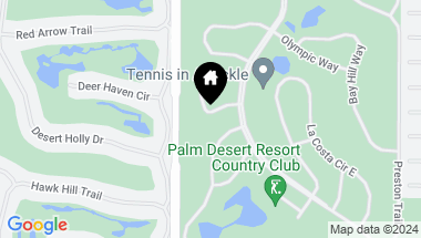 Map of 40515 Pebble Beach Circle, Palm Desert CA, 92211