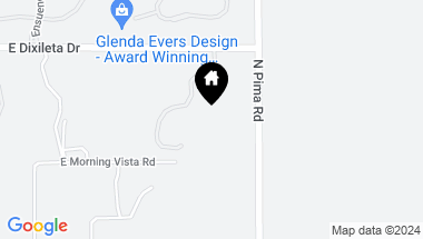 Map of 8755 E DIXILETA Drive # 0, Scottsdale AZ, 85266