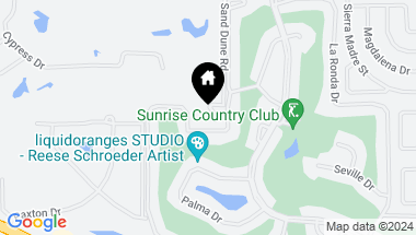 Map of 40555 Sand Dune Road, Rancho Mirage CA, 92270