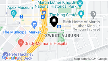 Map of 19 Hilliard Street SE Unit 16, Atlanta GA, 30312