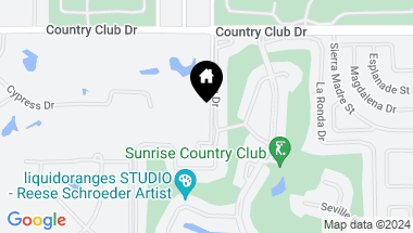Map of 40365 Sand Dune Road, Rancho Mirage CA, 92270
