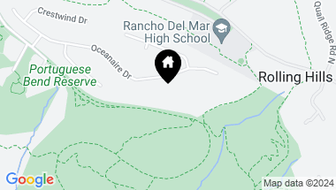 Map of 45 Oceanaire Drive, Rancho Palos Verdes CA, 90275