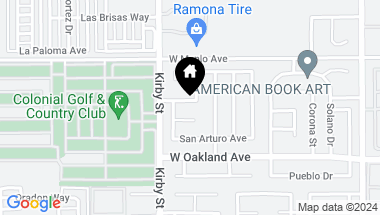 Map of 2371 San Pedro Avenue, Hemet CA, 92545