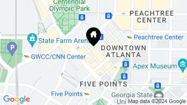 Map of 83 Walton Street NW, Atlanta GA, 30303