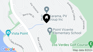 Map of 7251 Rue La Fleur, Rancho Palos Verdes CA, 90275
